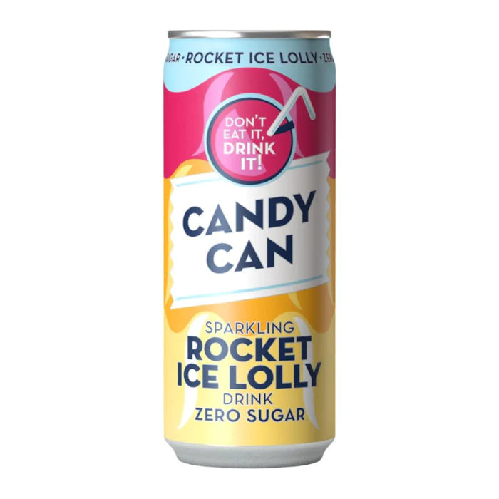 Candy Can Rocket Ice lolly