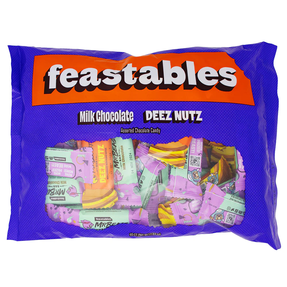 Assortiment de chocolats Mr. Beast de Feastables