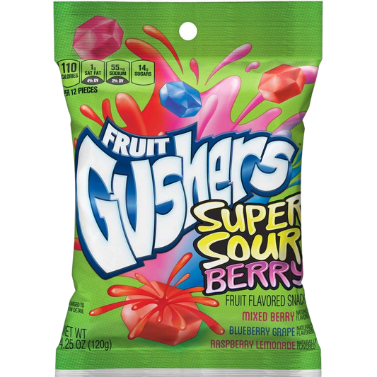 Gushers Super Sour Berry