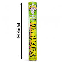 Warheads Giant Tube 24"