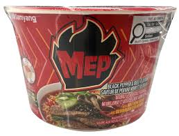 Mep Black Pepper & Beef Flavor Ramyeon Big Bowl