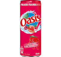 OASIS SMAAK FRAISE FRAMBOISE