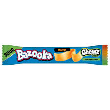 Bazooka Chewz Sour Bar Mango