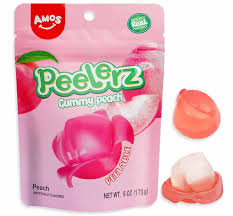 PEELERZ GUMMY PEACH 6 OZ BAG