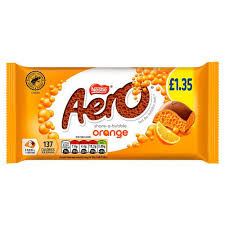 Aero Giant Orange Chocolate Sharing Bar