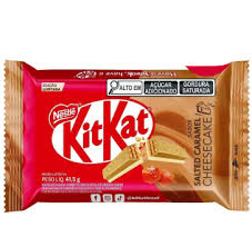 Kit Kat Salted Caramel Cheesecake