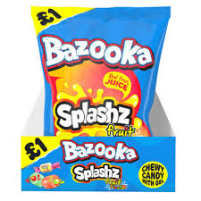 Bazooka Splashz Fruit Fiesta