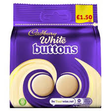 Cadbury White Buttons