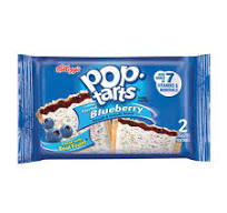 Pop Tarts - Frosted Blueberry - 2 Pack Toaster Pastries