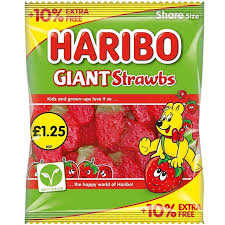 HARIBO GIANT STRAWBS
