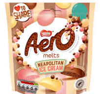 Aero Melts Neapolitan Ice Cream