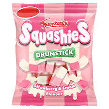 Swizzels Squashies Drumstick Strawberry & Cream