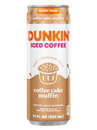 Dunkin' Iced Coffee Cake Muffin