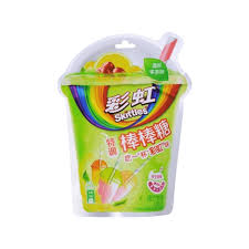 Skittles Lollipops – Fruit Tea (Green Pack) – Chinese