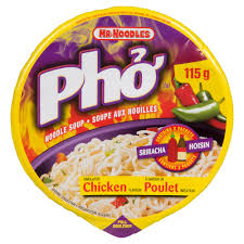 Instant Chicken Flavoured Noodle Soup, Pho