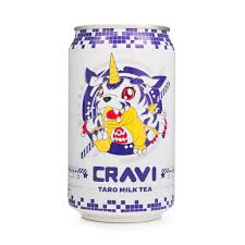 Cravi Digimon Taro Milk Tea (Taiwan)