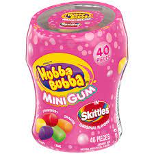 Hubba Bubba Mini Gum Skittles