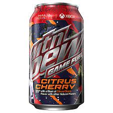 Mtn Dew Halo Infinite citrus cherry