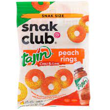 SNAK CLUB PEACH RINGS