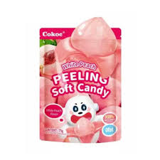 White Peach Peeling soft candy