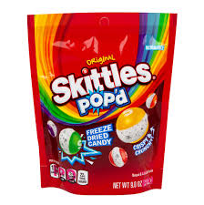 Skittles Pop'd Freeze Candy