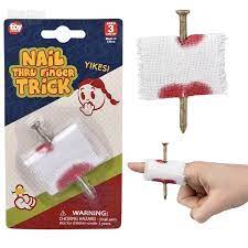 Nail Thru Finger Trick