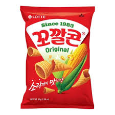 Lotte Kokal Corn Snack - Original Flavour