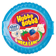 Chewing gum Hubba Bubba triple mix