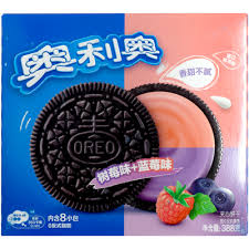 OREO COOKIE BLUEBERRY & RASPBERRY
