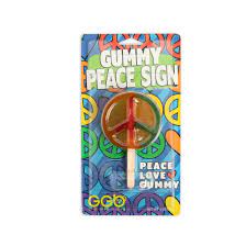 GIANT GUMMY PACE SIGN IN BLISTERR