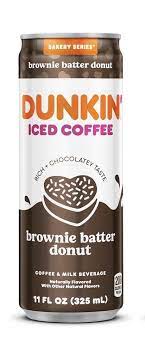 Dunkin' Iced Coffee Brownie Batter Donut