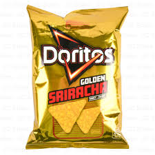 DORITOS GOLDEN SRIRACHA TORTILLA CHIPS