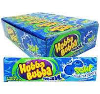 HUBBA BUBBA SOUR BLUE RASPBERRY