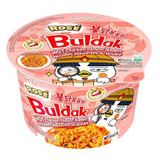 Samyang ramen bowl hot chicken rose