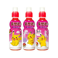 LOTTE CHILSUNG Pokemon Grape & Apple Drink