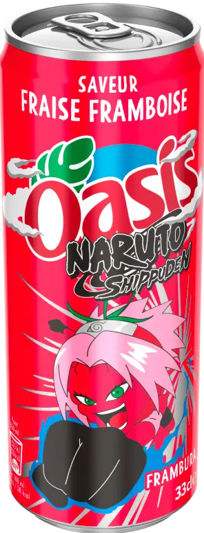 OASIS NARUTO Pomme Cassis FRAMBOISE