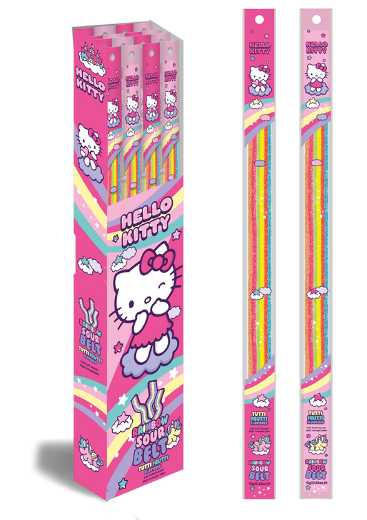 HELLO KITTY - SOUR RAINBOW BELTS