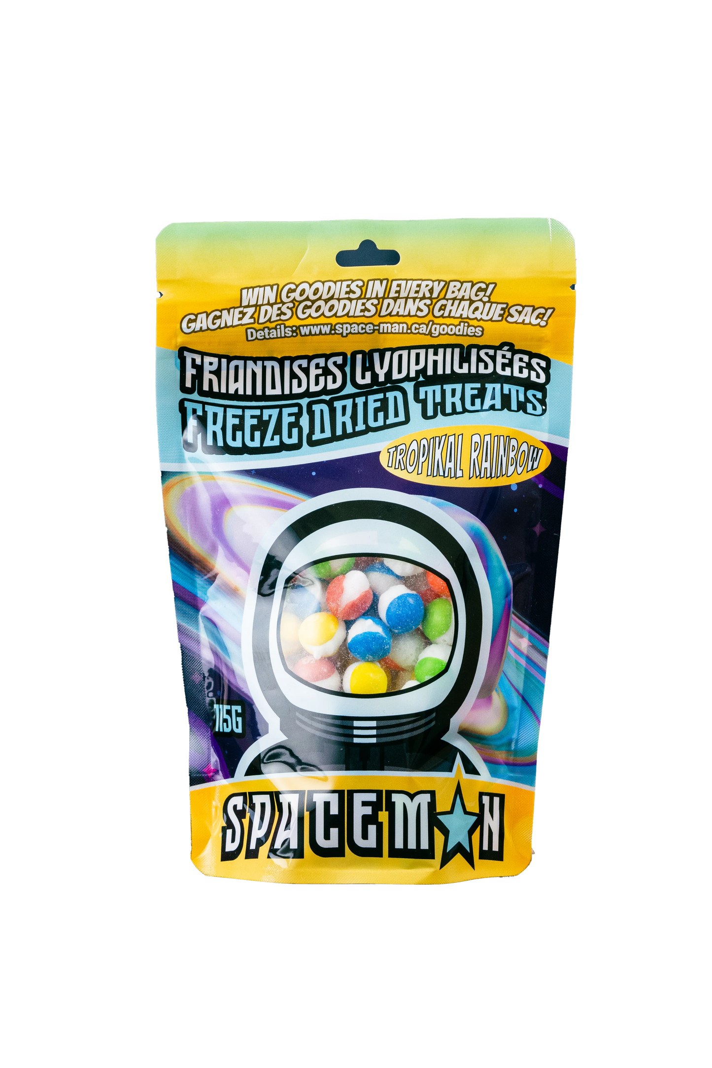 Spaceman Freeze Dried Treats Tropikall Rainbow