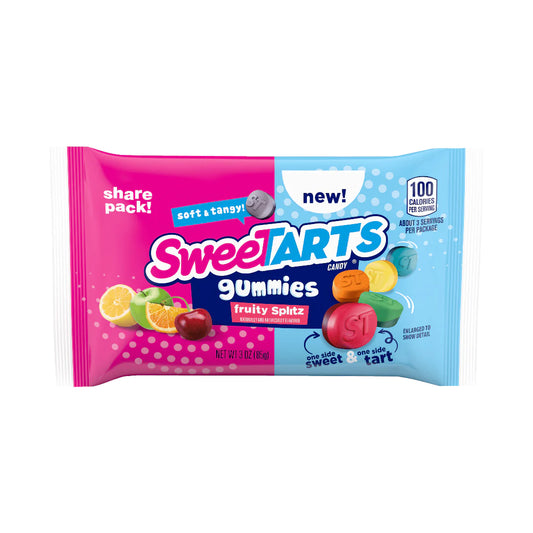 Sweet Tarts Gummies Fruity Splitz