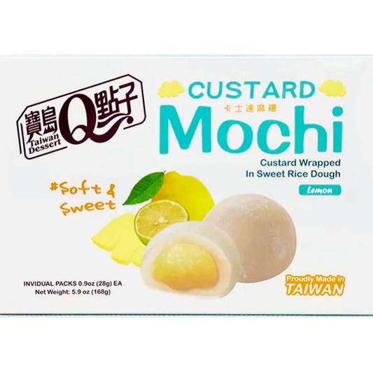 Lemon mochi taiwan dessert