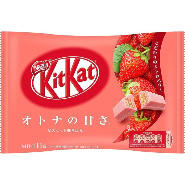 Kit Kat Mini Sac Fraise