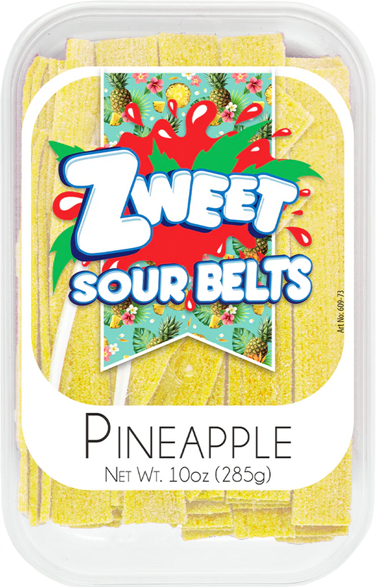 Zweet Sour Belts Pineapple