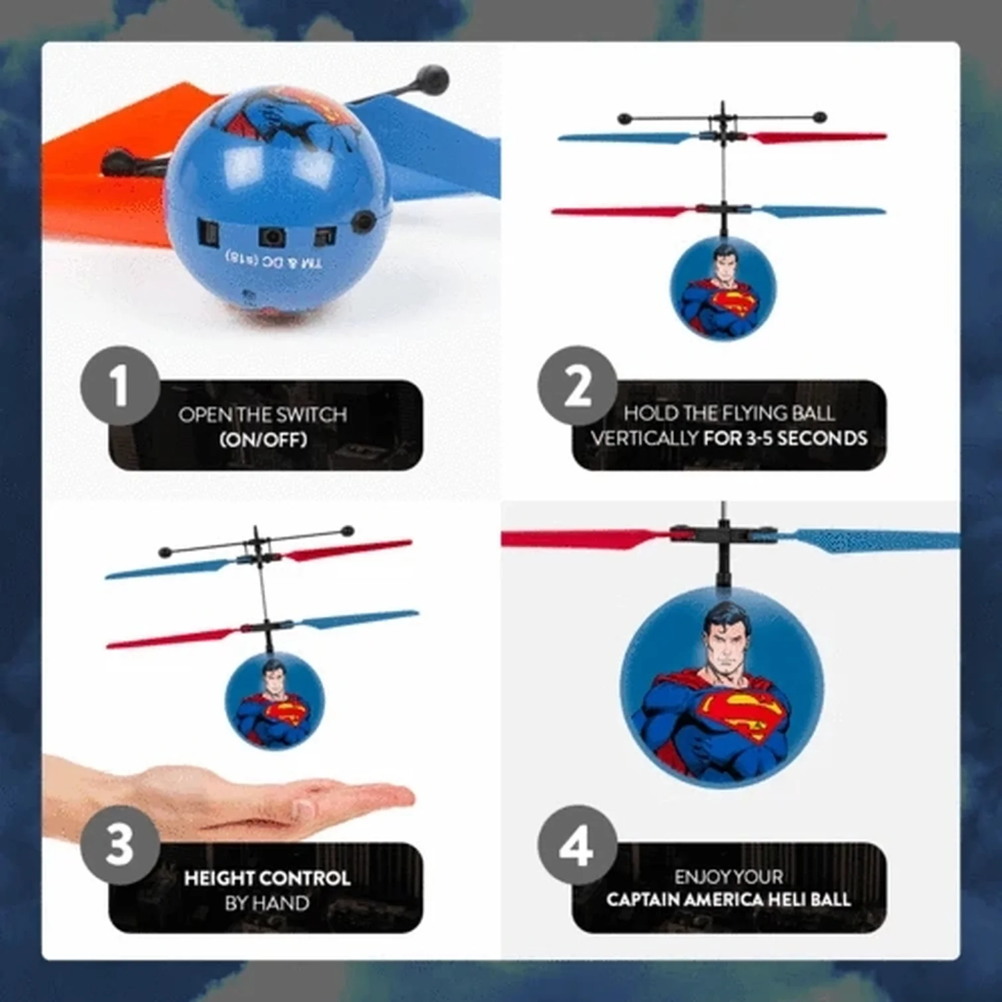 Superman Heli Ball