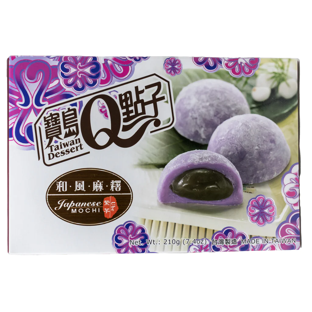 Ube Mochi taiwan dessert