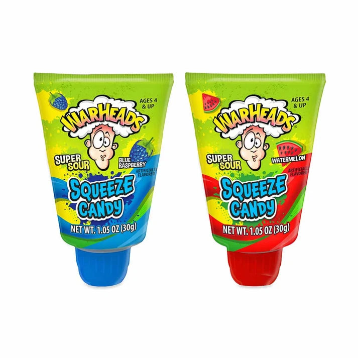 Warheads Sour Squeeze Candy (Watrmin/Bluerasp)
