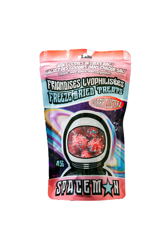 Spaceman Freeze Dried Treats Berry Clusterz