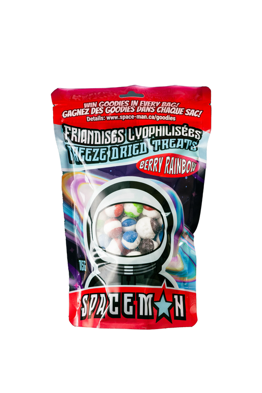 Spaceman Freeze Dried Treats Berry Rainbow