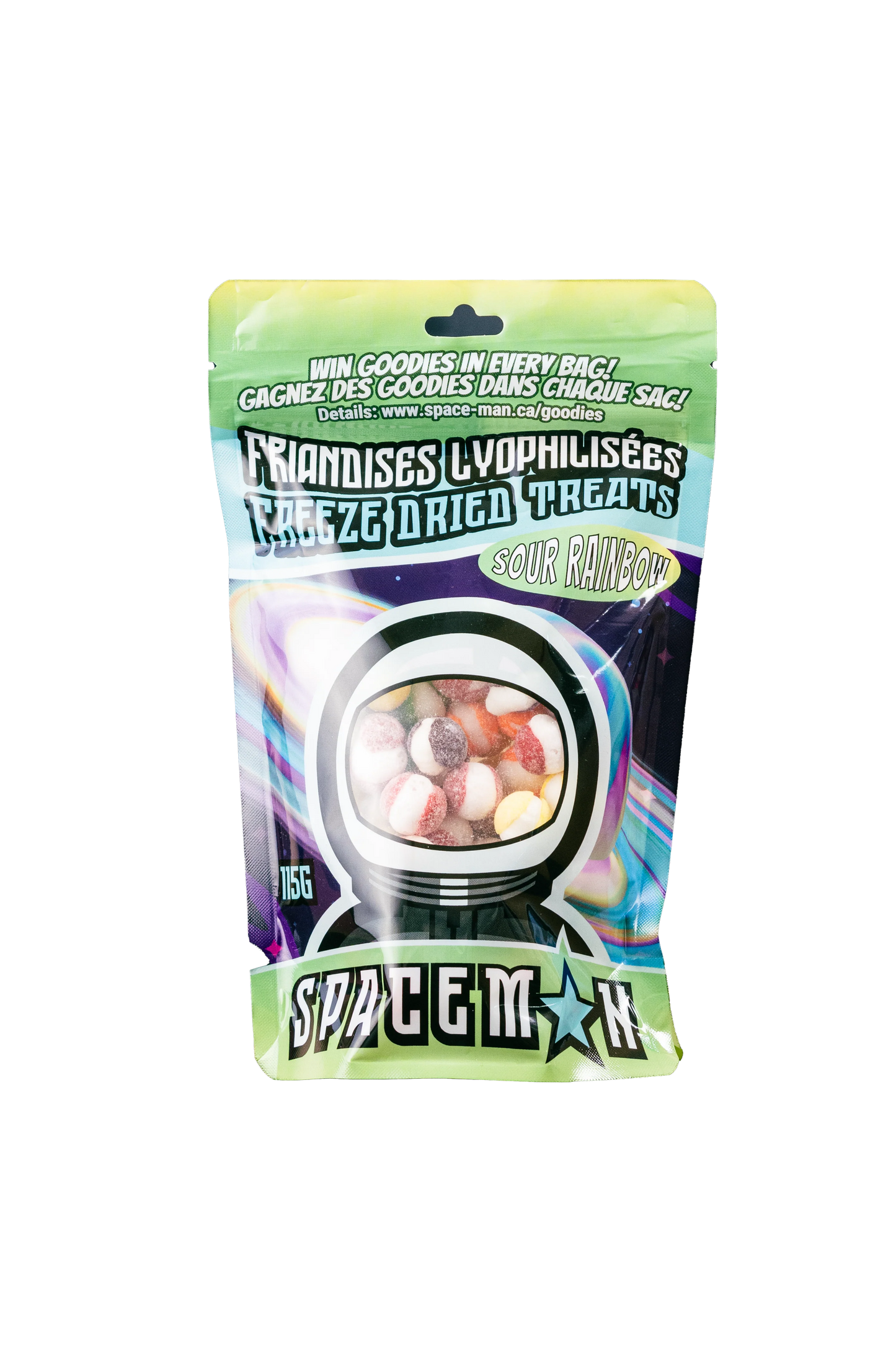 Spaceman Freeze Dried Treats Sour Rainbow