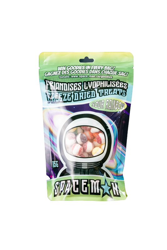 Spaceman Freeze Dried Treats Sour Rainbow