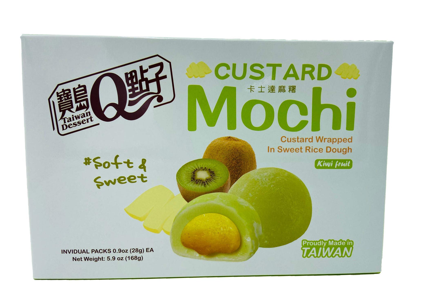 Custard kiwi  taiwan dessert